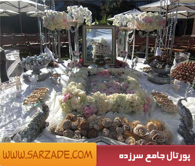 تزیین سفره عقد
