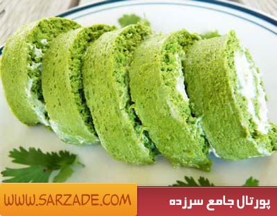 طرز تهیه رولت کوکو سبزی