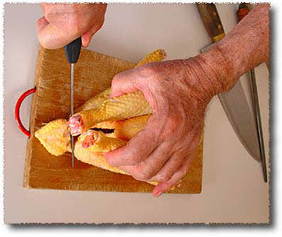 آموزش خرد کردن مرغ با تصویر