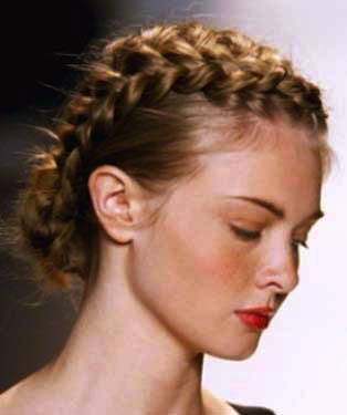 مدل موهای بافته شده خاص و زیبا ( تصویری)