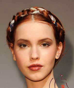 مدل موهای بافته شده خاص و زیبا ( تصویری)