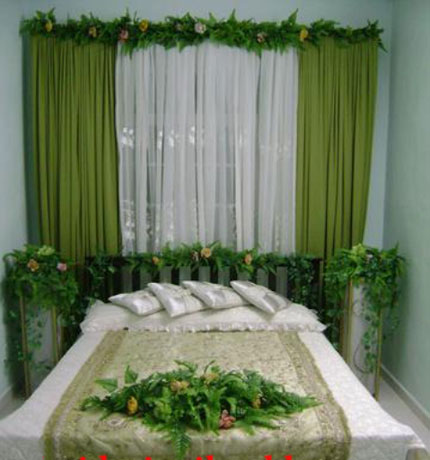 تزیین اتاق عروس, اتاق عروس, تزیین تختخواب عروس