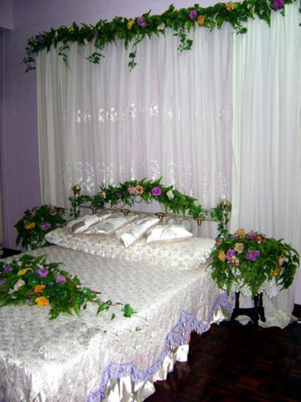 تزیین اتاق عروس, اتاق عروس, تزیین تختخواب عروس