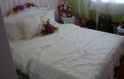 تزیین اتاق عروس, اتاق عروس, تزیین تختخواب عروس