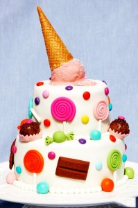 آموزش تزیین کیک,آموزش تزیین کیک با خامه,آموزش تزیین کیک تولد