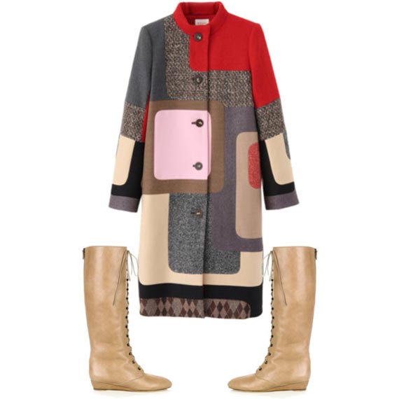 ست پالتو و بوت,ست پالتو با بوت,پالتو بوت