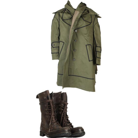 ست پالتو و بوت,ست پالتو با بوت,پالتو بوت