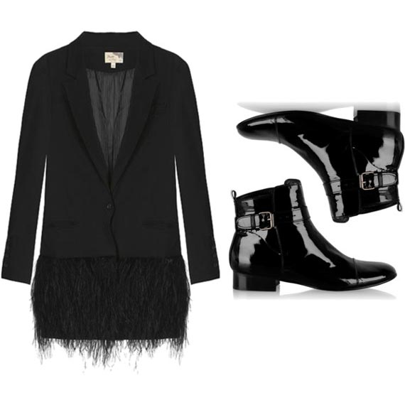 ست پالتو و بوت,ست پالتو با بوت,پالتو بوت