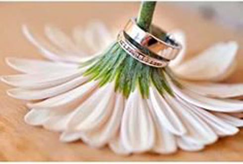 تزیین جای حلقه ازدواج,عکس تزیین جای حلقه ازدواج,مدل تزیین جای حلقه ازدواج