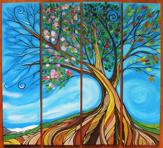 چهار فصل زندگی,مردی که چهار پسر داشت و چهار فصل زندگی,مردی که چهار پسر داشت, پیرمرد و درخت گلابی,پیرمرد وچهار پسرش