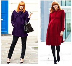 جدیدترین پالتو حاملگی بنفش,جدیدترین پالتو حاملگی قرمز