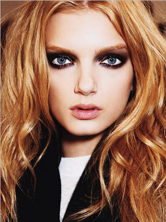 مدل ارایش چشم ابی