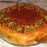 طرز تهیه ته دیگ تخمه مرغی,ته دیگ تخمه مرغ, ته دیگ تخمه مرغی, پخت ته دیگ, پخت ته دیگ برنج, روش پخت ته دیگ زعفرانی