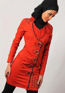 مانتو پاییزه 2014,مانتو پاییزه 93,مدل مانتو دکمه دار,تصاویر مدل مانتو