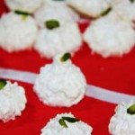 پخت شیرینی پفکی نارگیلی