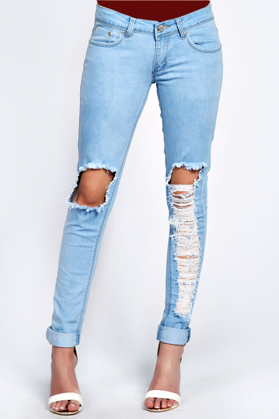 مدل شلوار زخمی,مدل شلوار لی زخمی,انواع شلوار زخمی