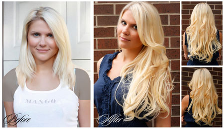 مدل اکستنشن مو