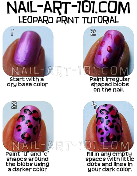 عکس مدل لاک ناخن پلنگی,عکس مدل لاک پلنگی,عکس مدل لاک ترک