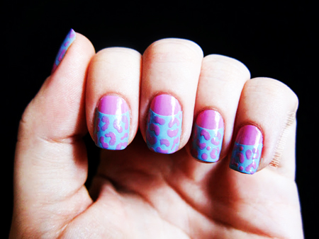 عکس مدل لاک ناخن پلنگی,عکس مدل لاک پلنگی,عکس مدل لاک ترک