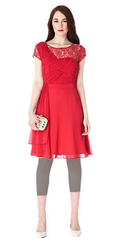 لباس مجلسی قرمز رنگ