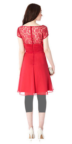 لباس مجلسی قرمز رنگ