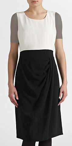 لباس مجلسی سفید مشکی